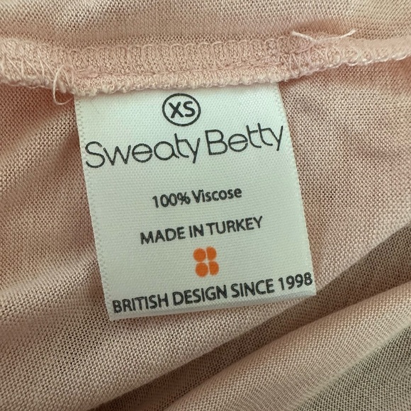 NWT Sweaty Betty Asteya Yoga Top – Size XS, Blush Peach - Picture 11 of 12